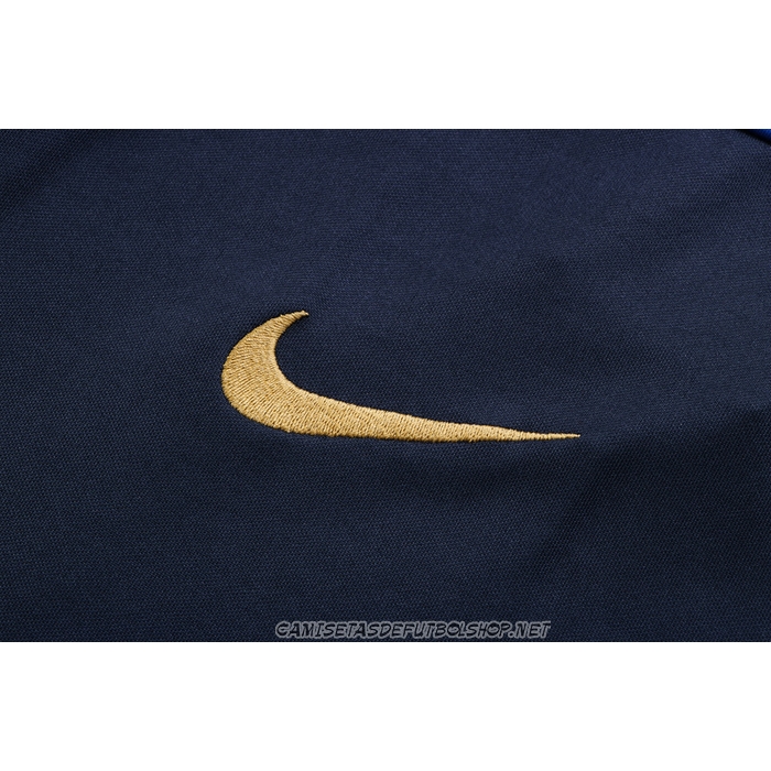 Chandal del Francia 22-23 Manga Corta Azul - Pantalon Corto